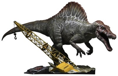 X PLUS Jurassic Park III Spinosaurus 1/35 Scale Unpainted Plastic Model Kit