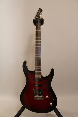 Electric Guitar Washburn RX20F Flame Maple Red Sunburst S/N 