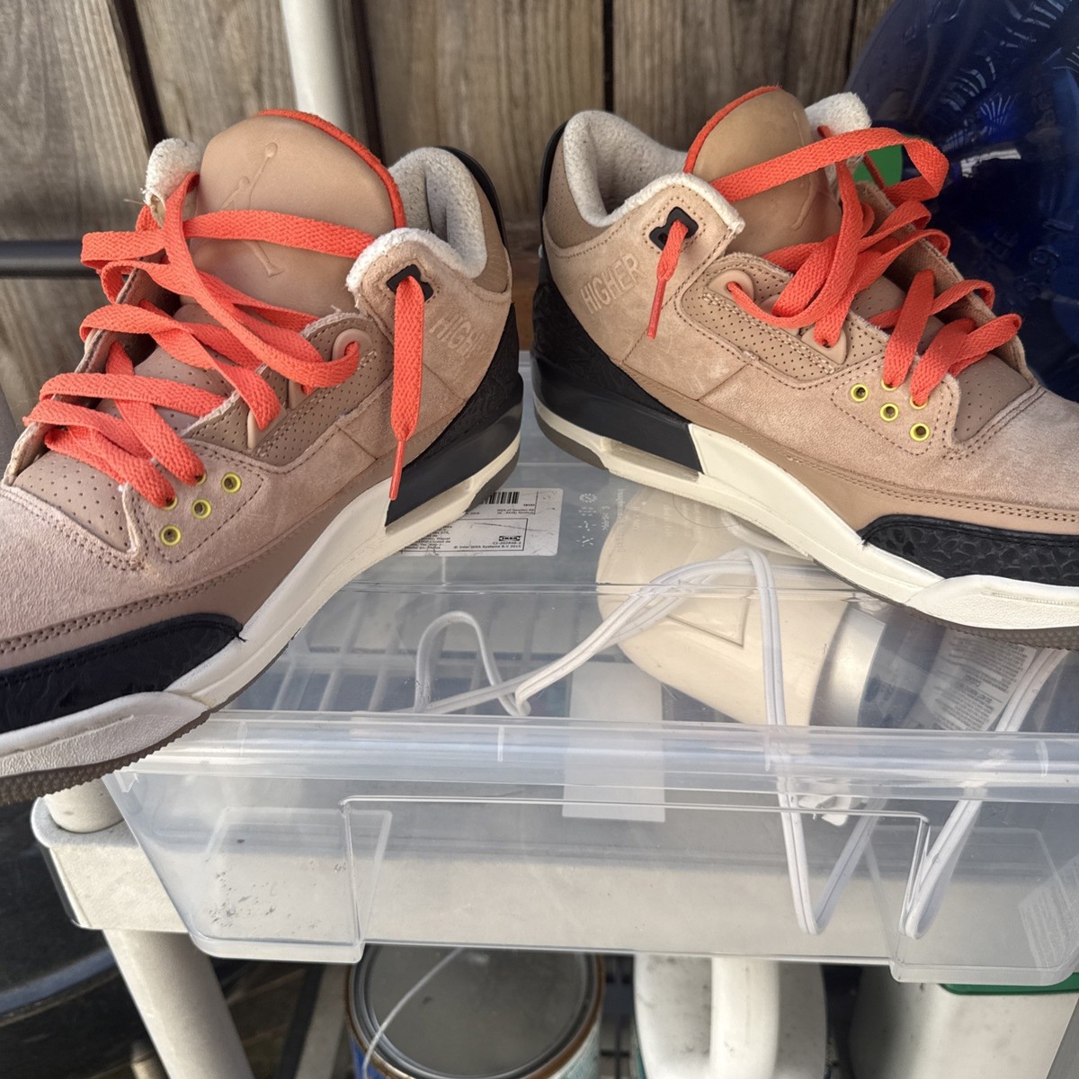 Size 9 Nike Air Jordan 3 JTH NRG Bio Beige Justin Timberlake