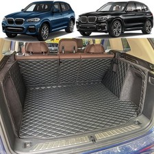 Cargo Mat Compatible with 2018-2024 BMW X3 G01 Trunk Mat and Rear Backrest Ca...