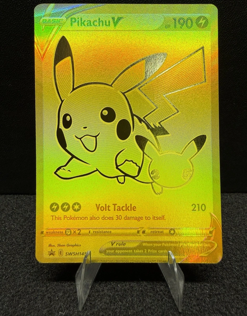 Pikachu V SWSH145 SWSH: Sword & Shield Promo Cards for sale | eBay