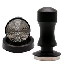 58.5mm Calibrated Espresso Tamper - Stainless Steel Coffee Tamper Set with Ma...