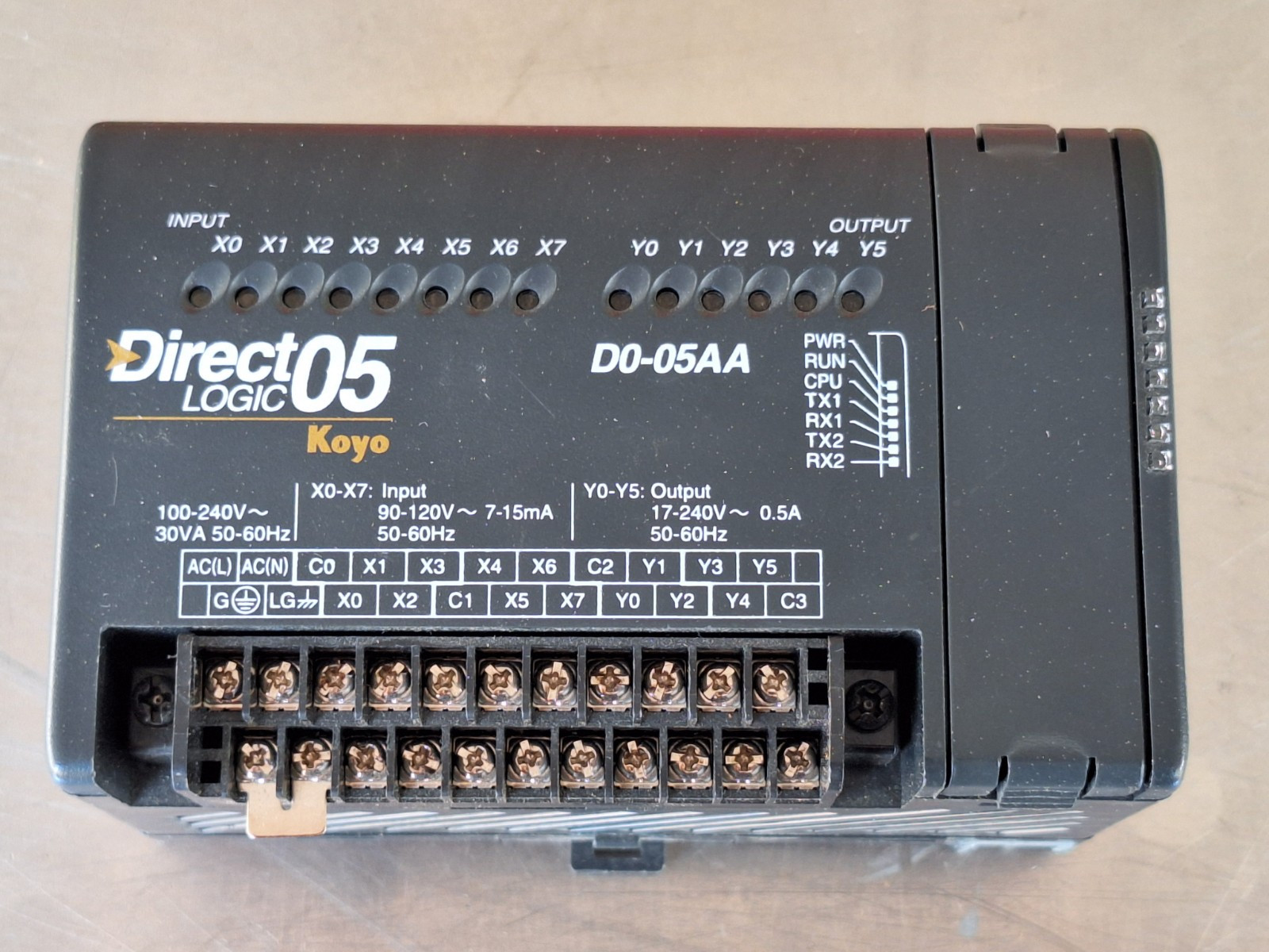 Koyo Direct Logic 05 D0-05AA Micro PLC Processor Module
