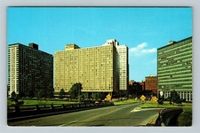 Pittsburgh PA-Pennsylvania The Gateway Center Panoramic View Vintage Postcard