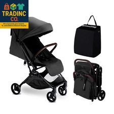 Lightweight Baby Travel Stroller with Carbon Fiber Frame, Compact & Airplane-Fri