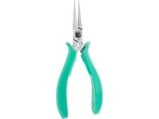 Excelta 743 - Medium Round Nose Pliers, Carbon Steel AISI 52/100, 5' Molded