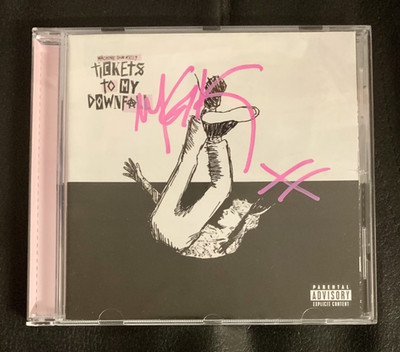 MACHINE GUN KELLY Autogramm Tickets to my Downfall SIGNED CD mgk, Lost Americana