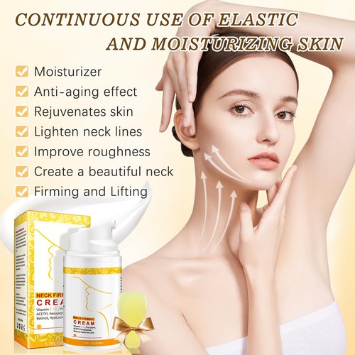 Halscremes zur Straffung und Straffung, Gua Sha Halscreme mit Kollagen, Ret... - Bild 6 von 7