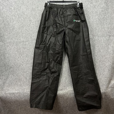 Frogg Toggs Pull On All Sport Waterproof Rain Pants Men's Size L Adjustable Leg