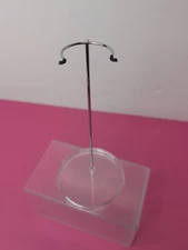 Clear Plastic Doll Stand For 15” Tonner Janet Lennon Sized Dolls Waist UK68