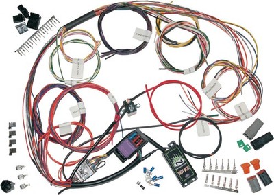 Custom Motorcycle Full Wiring Harness Made in USA Namz NCBH-01-A