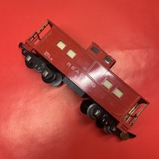 AMERICAN FLYER S Gauge #630 Reading Red Lighted Caboose