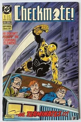 Checkmate #1   KEY Peacemaker Season Finale Story! 1st Solo Title! (DC 1988)
