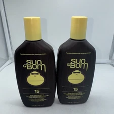 Sun Bum Original SPF 15 Sunscreen Lotion 8 oz **Pack of 2**