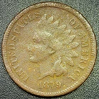 VG Details 1879 1C Indian Head Cent