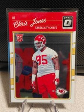 2016 Donruss Optic Chris Jones RC #109 Future HOF? Rookie