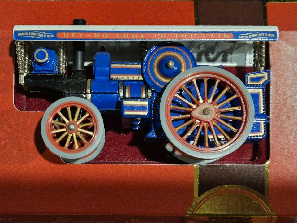 Matchbox Models of Yesteryear Y-19 Fowler Showmans Engine, complete in box - Image 2 of 4