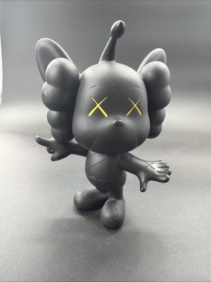 Kaws JPP Black Yellow 8 inches 2008 Original Fake 100% Authentic