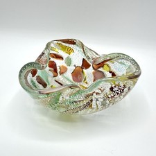 Schale wohl Murano Dino Martens Rest of Day Glas Glaskunst Tutti Frutti Vintage