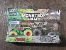 2020 SPIN MASTER MONSTER JAM ZOMBIE VS HUNTER SOLDIER FORTUNE EXCLUSIVE NEW RARE