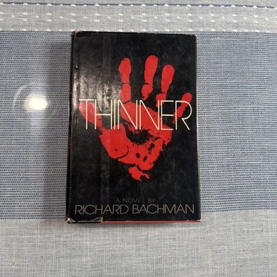 Stephen King Richard Bachman Thinner 1984 NAL Hard Cover Dust Jacket BCE