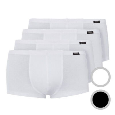 4er Pack - Skiny - Basic - Herren - Hipster Short / Pant - Unterhose - Unterwäsc