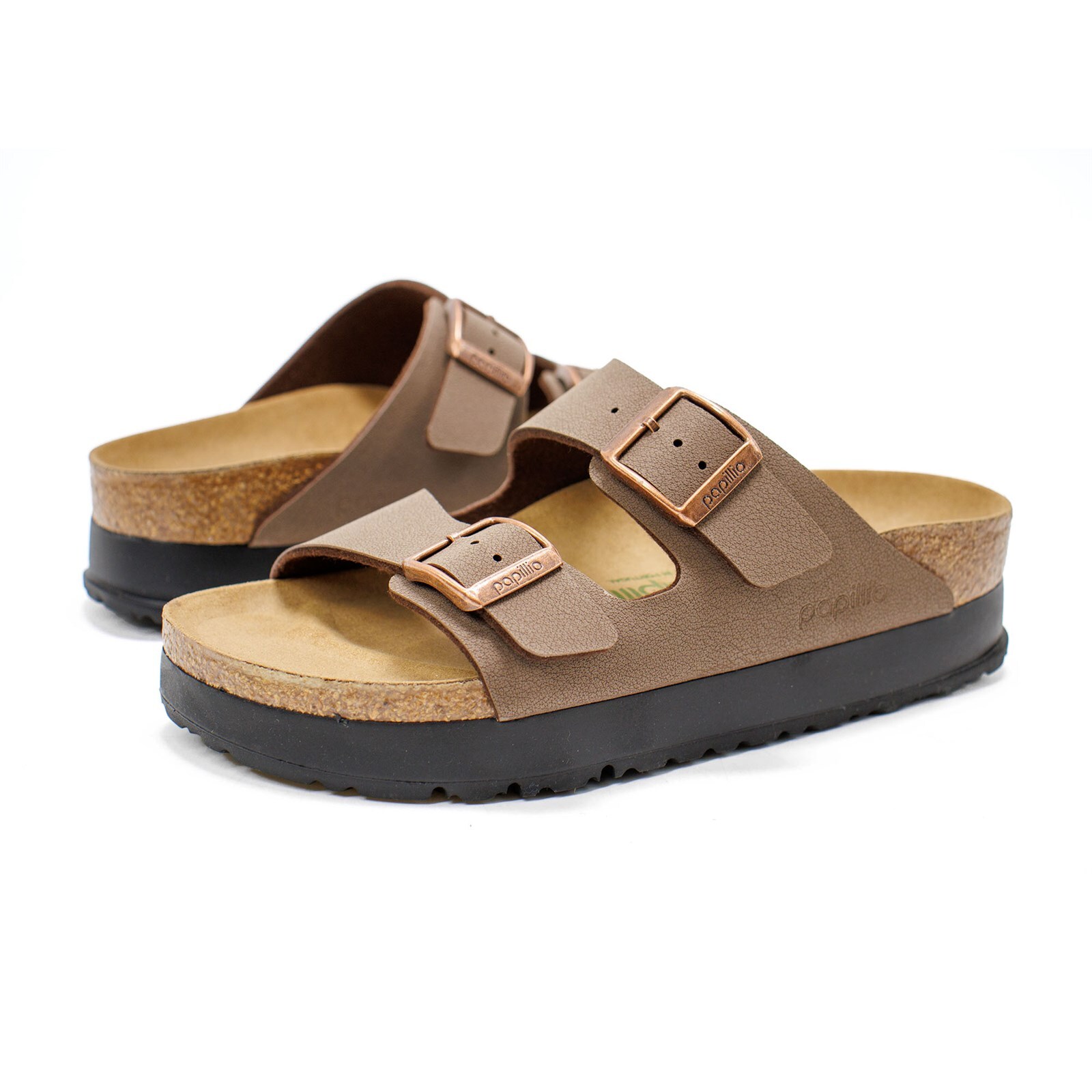 Женские босоножки Birkenstock Papillio Arizona на гибкой платформе Mocca - 41 EU
