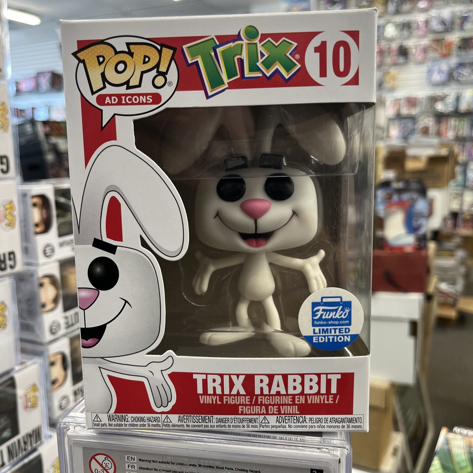 Funko Pop! Vinyl Ad Icons Trix Rabbit Limited Edition Figure