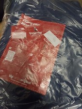 Lounge Pug Leather high back Gaming Beanbag Plus Foot Stool Navy cover only New