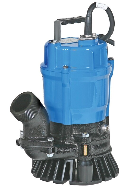 NEW TSURUMI HS2-4S-61 SUBMERSIBLE TRASH PUMP, 1/2 HP MOTOR 5212097