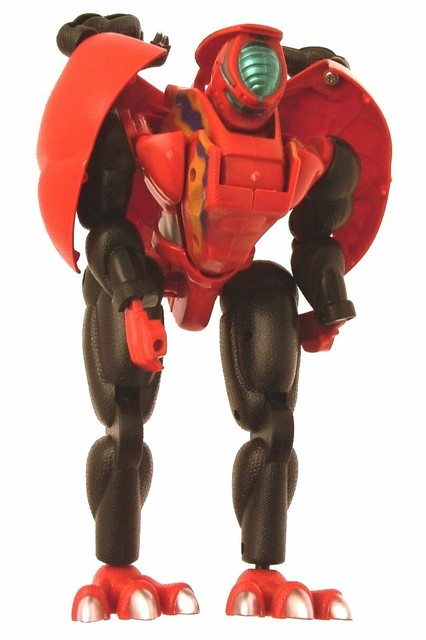 red robot toy