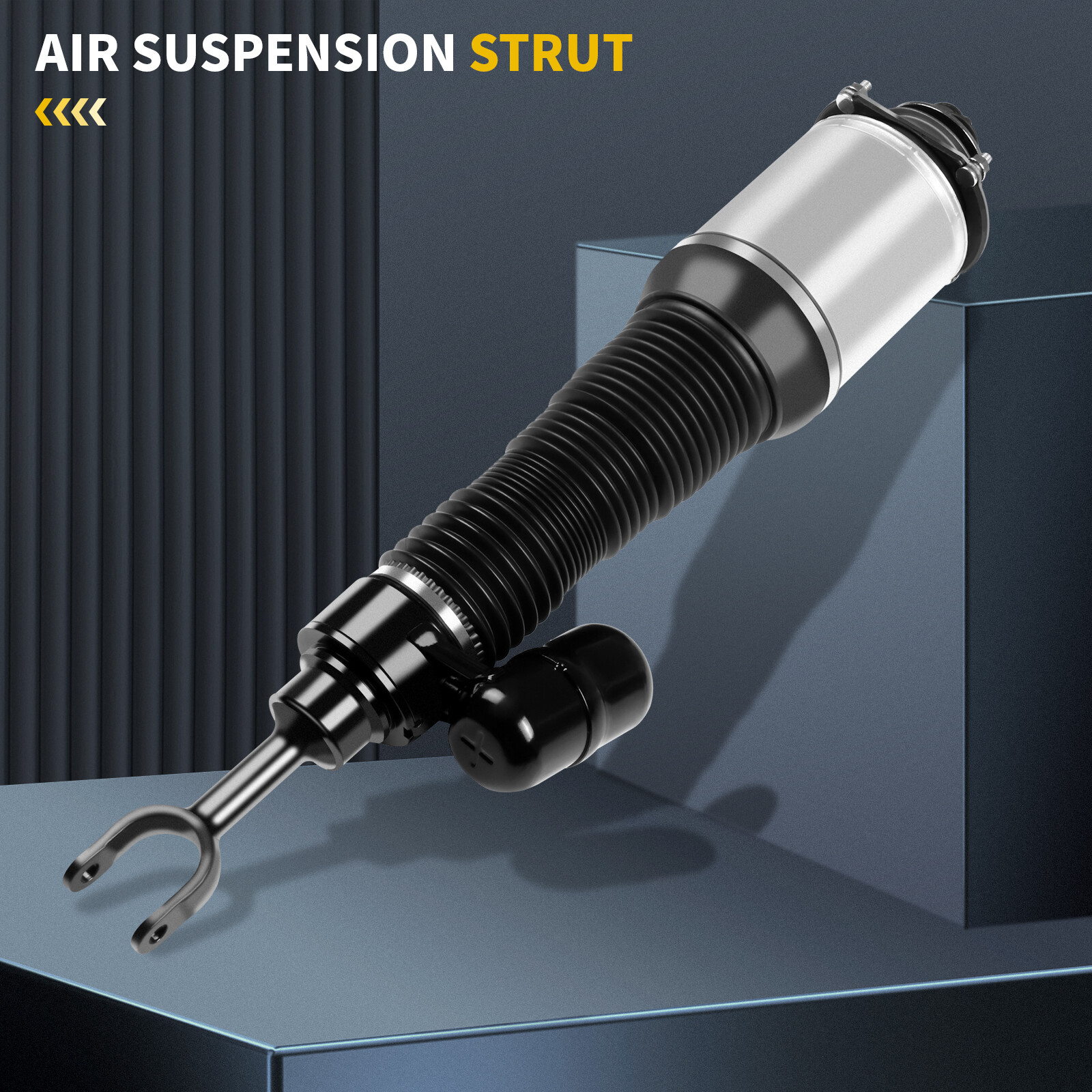 Pair Front Air Suspension Shocks For Bentley Continental VW Phaeton 6.0L 03-13