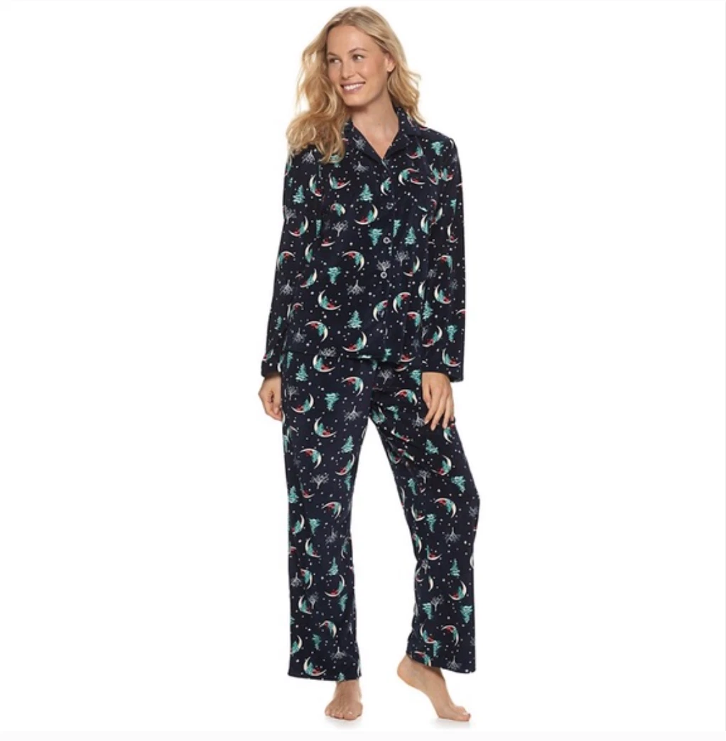 Croft and barrow women's pajama sets sale