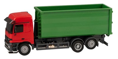 FALLER 161493 Car System LKW MB Actros LH 96 Abrollcontainer H0