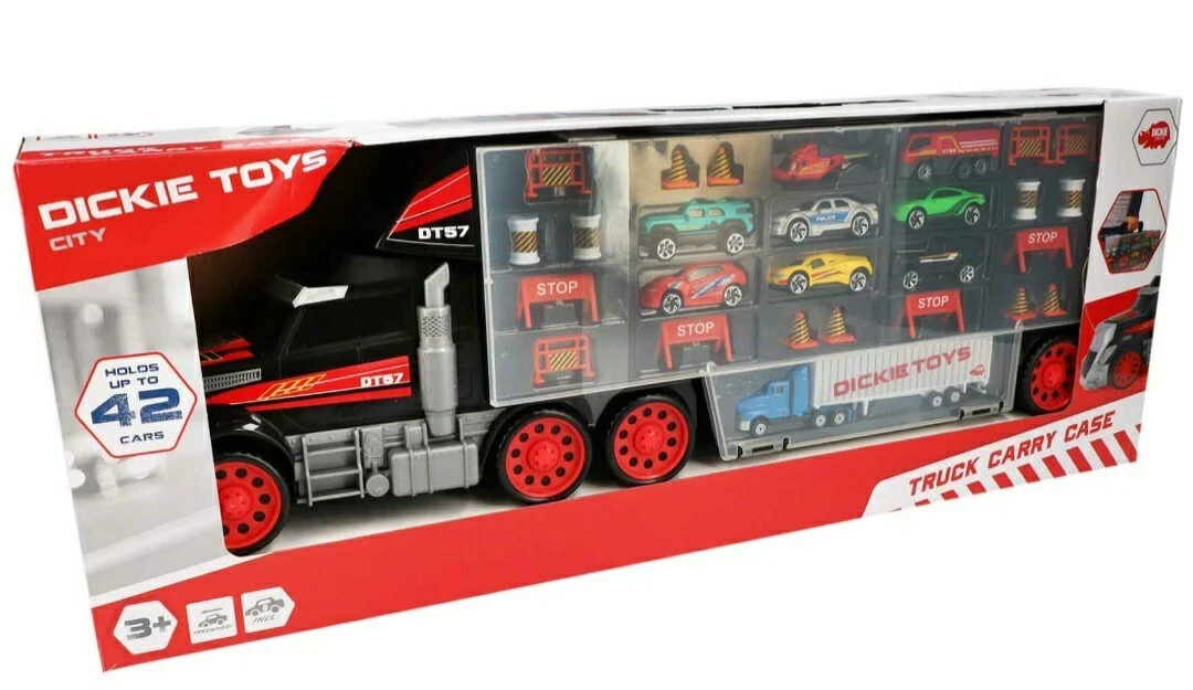 Dickie toys truck store carry case