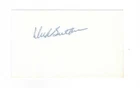 Signed Autographed DICK BUTKUS Chicago Bears HOF 3x5 Index Card  - w/COA