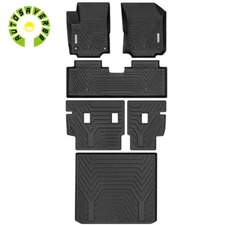 Floor Mats & Cargo Liner For 2018-2024 Chevy Equinox GMC Terrain w/ Backrest Mat