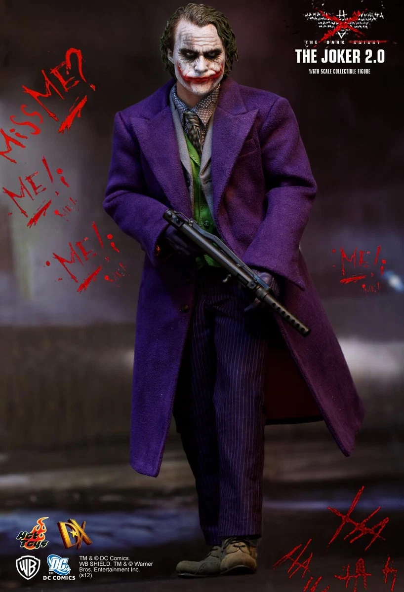 HOT TOYS 1/6 DC BATMAN THE DARK KNIGHT DX11 THE JOKER (2.0) ACTION