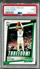 2018 Panini Threads Kyrie Irving Threedom PSA 10