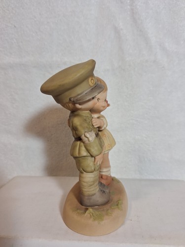 Enesco MEMORIES OF YESTERDAY You will always be my Hero 524743 Military - Picture 4 of 5