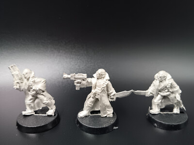 Necromunda Classic Delaque Gang Metal 1995 Warhammer 40K (1)