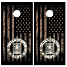 United States Army Cornhole Board Wrap LAMINATED Wraps Decals Vinyl skin