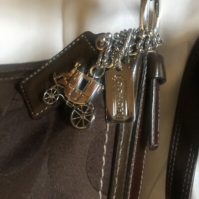 COACH J0849-12676 SOHO HOBO SHOULDER PURSE BAG SIGNATURE