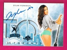 Benchwarmer 2014 Toronto Fall Expo Hockey autograph card Dylan Fitzpatrick 2/5