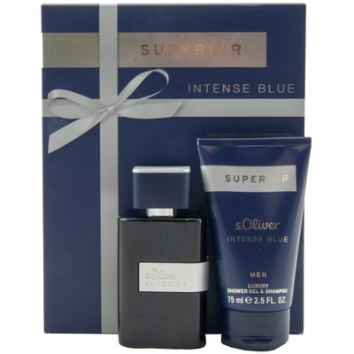 S.Oliver Intense Blue Gift Set 2-Piece 1 Piece = 1 X 30Ml EdT + 75Ml Shower Gel
