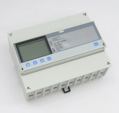 Energiezähler ABB A44 111-100 Messwandlerzähler 3~ Wirkenergie CTVT Wandler 6A - Bild 1 von 4