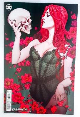 Poison Ivy #10 - (Cover B Jenny Frison Card Stock Variant) NM Bagged & Boarded