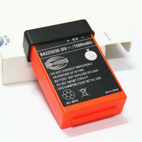 4pack BA225030 1500mAh 6V Ni-MH Battery For HBC Pump Truck Remote Controller - 第 5/8 張圖片