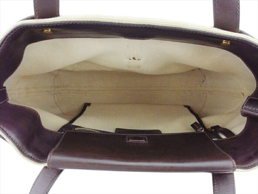 HUNTING WORLD Tote Bag Logo Bag Bag Canvas x Leather HUNTING WORLD Tote Bag Logo Bag Bag Canvas x Leather