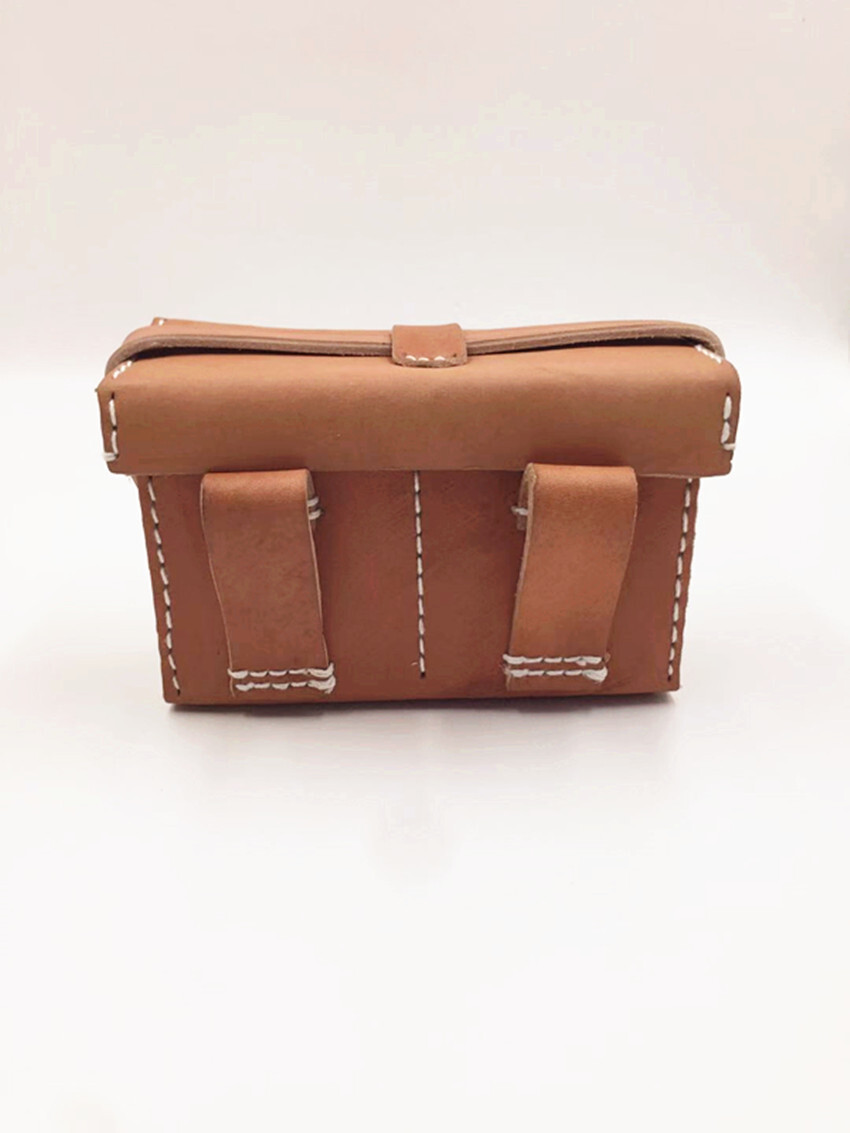 土人形 輸出用？ 8体セット　Made in japan Japanese Arisaka Ammunition Pouches Type 1938 Cartridge Box